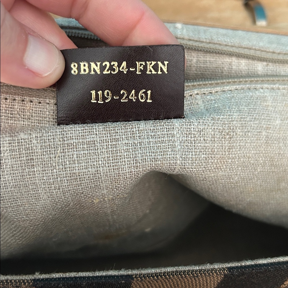 Fendi Pequin Silvana w/Wallet - Picture 7 of 17